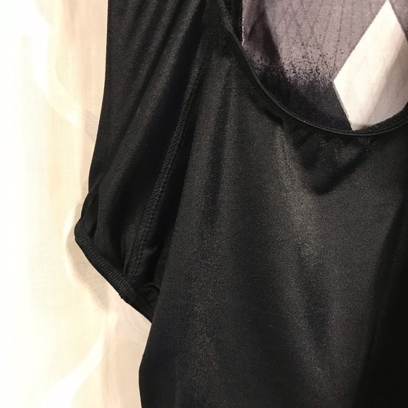 Vintage Jantzen Swimsuit Silver Diamond Razorback - Picture 5 of 8